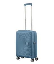 AMERICAN TOURISTER Valise Ligne SOUNDBOX, valise cabine, extensible bleu pierre - Valises cabine - 6