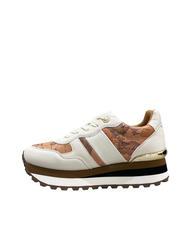 ALVIERO MARTINI PRIMA CLASSE WENDY JR Baskets blanc cass&eacute;/beige g&eacute;o - Chaussures Femme - 5