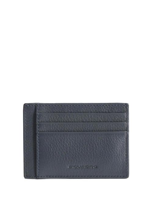 MODUS SPECIAL  Porte-cartes en cuir bleu - Portefeuilles Homme