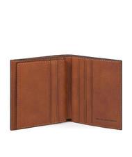 PIQUADRO BLACK SQUARE  Portefeuille vertical en cuir - Portefeuilles Homme
