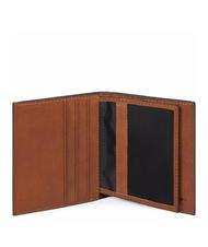 PIQUADRO BLACK SQUARE  Portefeuille vertical en cuir cuir - Portefeuilles Homme - 3