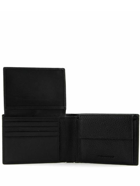 MODUS SPECIAL Portefeuille en cuir grainé Noir - Portefeuilles Homme