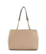 GAUDÌ CLAIRE Sac bandoulière avec anses chaîne sable - Sacs pour Femme - 3