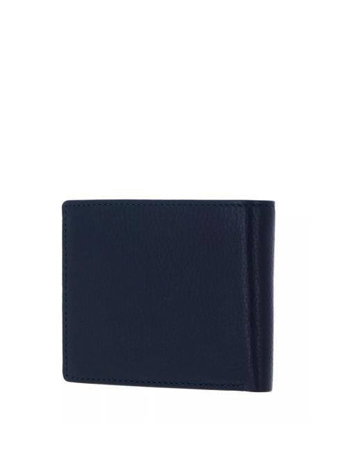 MODUS RESTYLING Porte-feuille en cuire bleu - Portefeuilles Homme