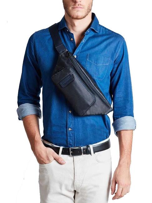 P16  Porte-bébé chevron noir - Sacs banane