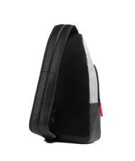 PIQUADRO URBAN Sac bandoulière en cuir gris noir - Sacs à dos pour ordinateur portable - 2