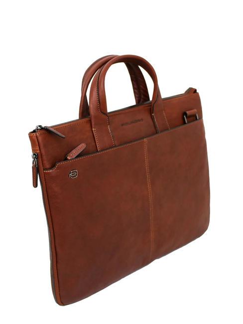 BLACK SQUARE  Mallette PC 15", extensible cuir - Porte Documents Travail