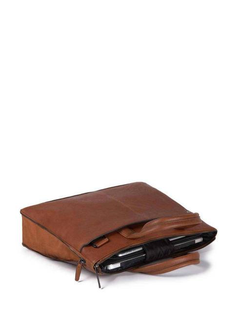 BLACK SQUARE  Mallette PC 15", extensible cuir - Porte Documents Travail