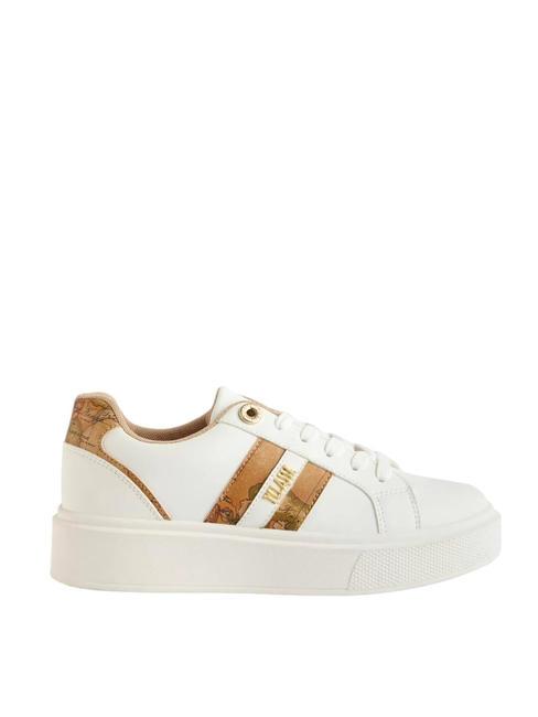 GEO METALLIC LOGO Baskets &agrave; plateforme blanc - Chaussures Femme