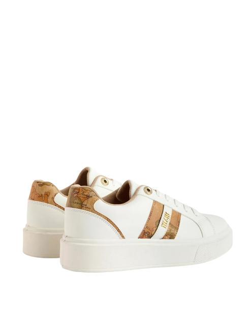 GEO METALLIC LOGO Baskets &agrave; plateforme blanc - Chaussures Femme