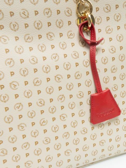 HERITAGE  Sac avec bandoulière Ivoire / lac - Sacs pour Femme