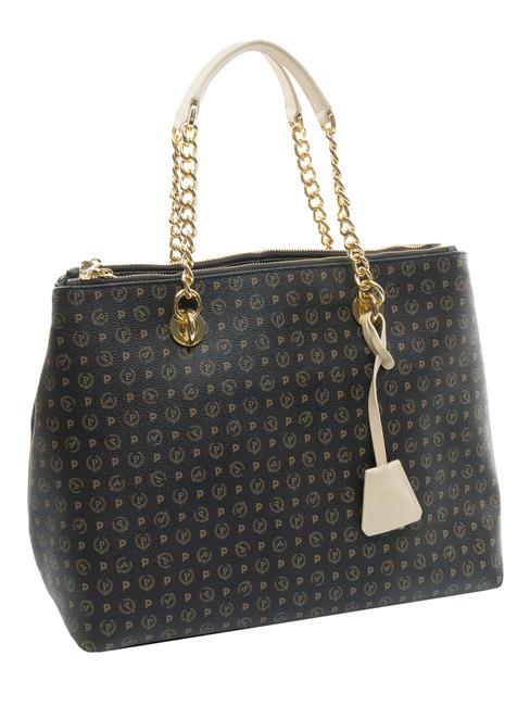 HERITAGE  Sac avec bandoulière Noir / Ivoire - Sacs pour Femme