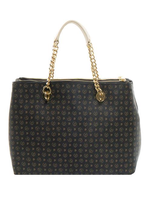 HERITAGE  Sac avec bandoulière Noir / Ivoire - Sacs pour Femme