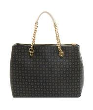 POLLINI HERITAGE  Sac avec bandoulière Noir / Ivoire - Sacs pour Femme - 4