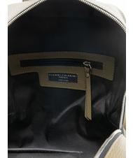 GIANNI CHIARINI GC Sac à dos en cuir martelé vert guam - Sacs pour Femme - 5