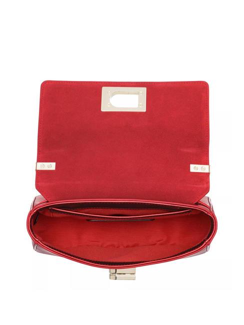 1927 Mini sac en cuir métallisé Rouge vénitien - Sacs pour Femme