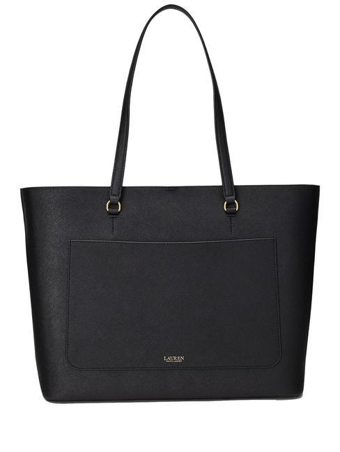 KARLY  Grand sac cabas en cuir NOIR - Sacs pour Femme