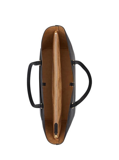 KARLY  Grand sac cabas en cuir NOIR - Sacs pour Femme