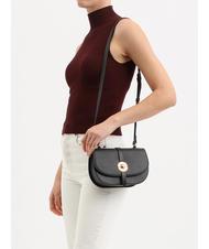 COCCINELLE MARGHERITA Sac Saddle en cuir martel&eacute; menthe poivr&eacute;e - Sacs pour Femme - 4