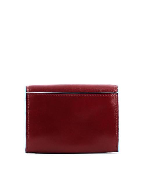 CAMPIONARIO - BLSQ Portefeuille compact en cuir rouge - Portefeuilles Homme