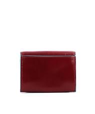 PIQUADRO CAMPIONARIO - BLSQ Portefeuille compact en cuir rouge - Portefeuilles Homme - 3