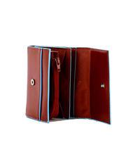PIQUADRO CAMPIONARIO - BLSQ Portefeuille compact en cuir orange - Portefeuilles Homme - 2