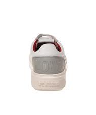 LOVE MOSCHINO BOLD 40 MIX Baskets bia/arg/cip/gri - Chaussures Femme - 5