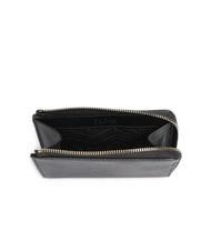 FURLA GOCCIA Porte-cartes en cuir avec zip Noir - Portefeuilles Femme - 3
