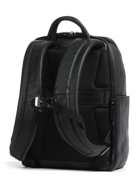BLACK SQUARE Sac &agrave; dos en cuir pour ordinateur portable 14" Noir - Sacs &agrave; dos pour ordinateur portable