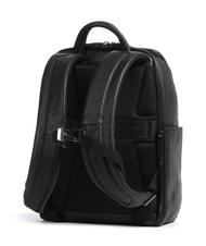 PIQUADRO BLACK SQUARE Sac &agrave; dos en cuir pour ordinateur portable 14" Noir - Sacs &agrave; dos pour ordinateur portable - 2