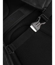 PIQUADRO BLACK SQUARE Sac &agrave; dos en cuir pour ordinateur portable 14" Noir - Sacs &agrave; dos pour ordinateur portable - 3