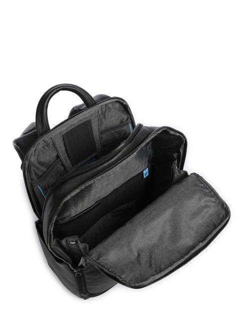 BLACK SQUARE Sac &agrave; dos en cuir pour ordinateur portable 14" Noir - Sacs &agrave; dos pour ordinateur portable