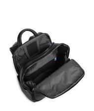 PIQUADRO BLACK SQUARE Sac &agrave; dos en cuir pour ordinateur portable 14" Noir - Sacs &agrave; dos pour ordinateur portable - 4