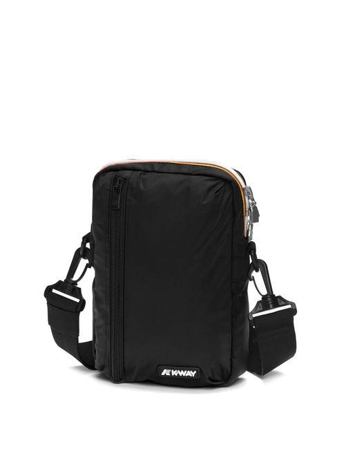 BARBITON Sac en nylon noir aussi - Sacs en Bandoulières pour Homme