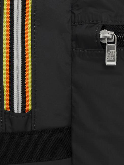 LAON Sac à dos en nylon noir aussi - Sacs à dos pour l'École & les Loisirs