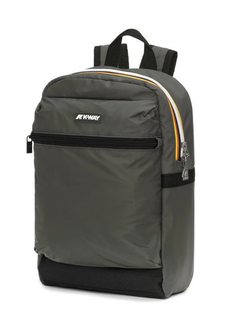 LAON Petit sac à dos en nylon vert noirâtre - Sacs à dos pour l'École & les Loisirs