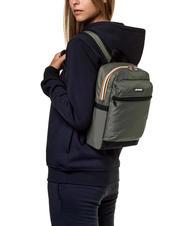 KWAY LAON Petit sac à dos en nylon vert noirâtre - Sacs à dos pour l'École & les Loisirs - 4