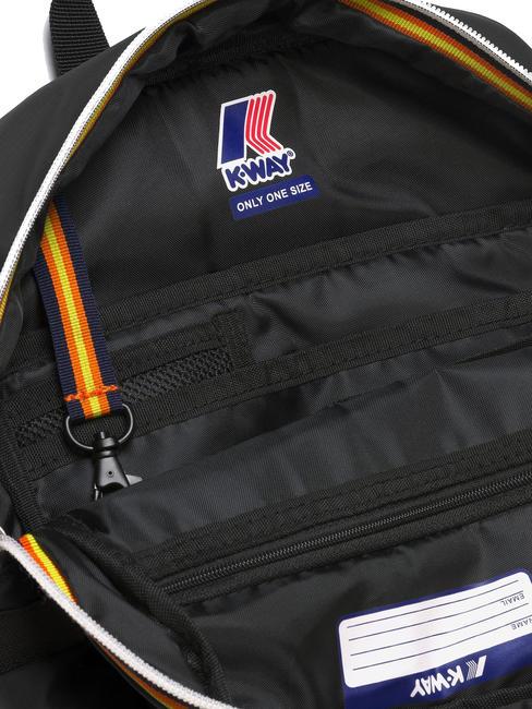 LAON Petit sac à dos en nylon noir aussi - Sacs à dos pour l'École & les Loisirs