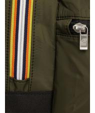 KWAY LAON Sac &agrave; dos en nylon vert noir&acirc;tre - Sacs &agrave; dos pour l'&Eacute;cole & les Loisirs - 3