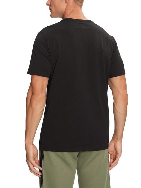 PIMA T-shirt en coton avec logo brod&eacute; jetbla - T-shirt