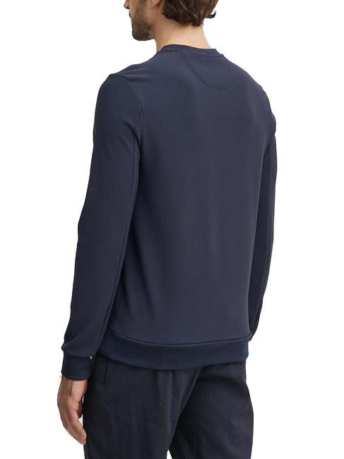 TECH Sweat-shirt &agrave; col rond en tissu technique smartblue - Pulls molletonn&eacute;s