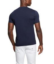 GUESS PIMA T-shirt en coton avec logo brodé smartblue - T-shirt - 2
