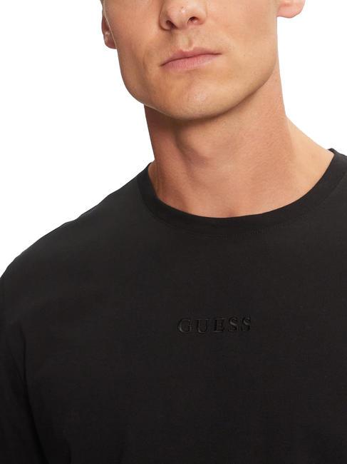 PIMA T-shirt en coton avec logo brodé jetbla - T-shirt