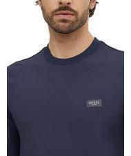 GUESS TECH Sweat-shirt &agrave; col rond en tissu technique smartblue - Pulls molletonn&eacute;s - 3