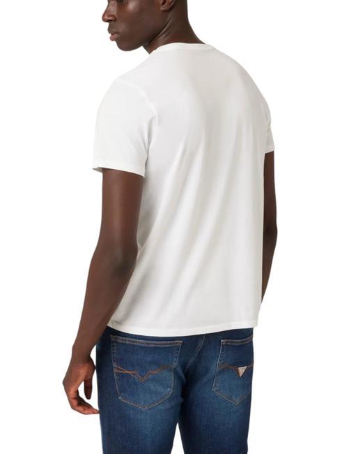 APPLIQUE T-shirt en coton blanc pur - T-shirt