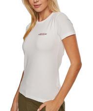 GUESS JEANS SLIM AMERICA T-shirt coupe slim blanc pur - T-shirt - 3