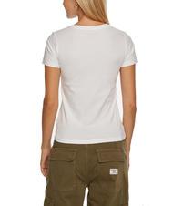 GUESS JEANS SLIM AMERICA T-shirt coupe slim blanc pur - T-shirt - 2