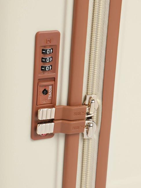 BELLAGIO Chariot à bagages à main CRÈME - Valises cabine