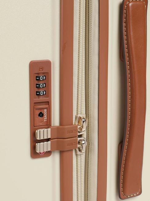 BELLAGIO Grand chariot extensible CRÈME - Valises Rigides