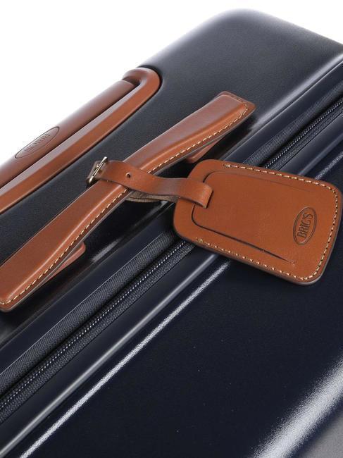 BELLAGIO Chariot extensible moyen-grand Bleu / cuir - Valises Rigides